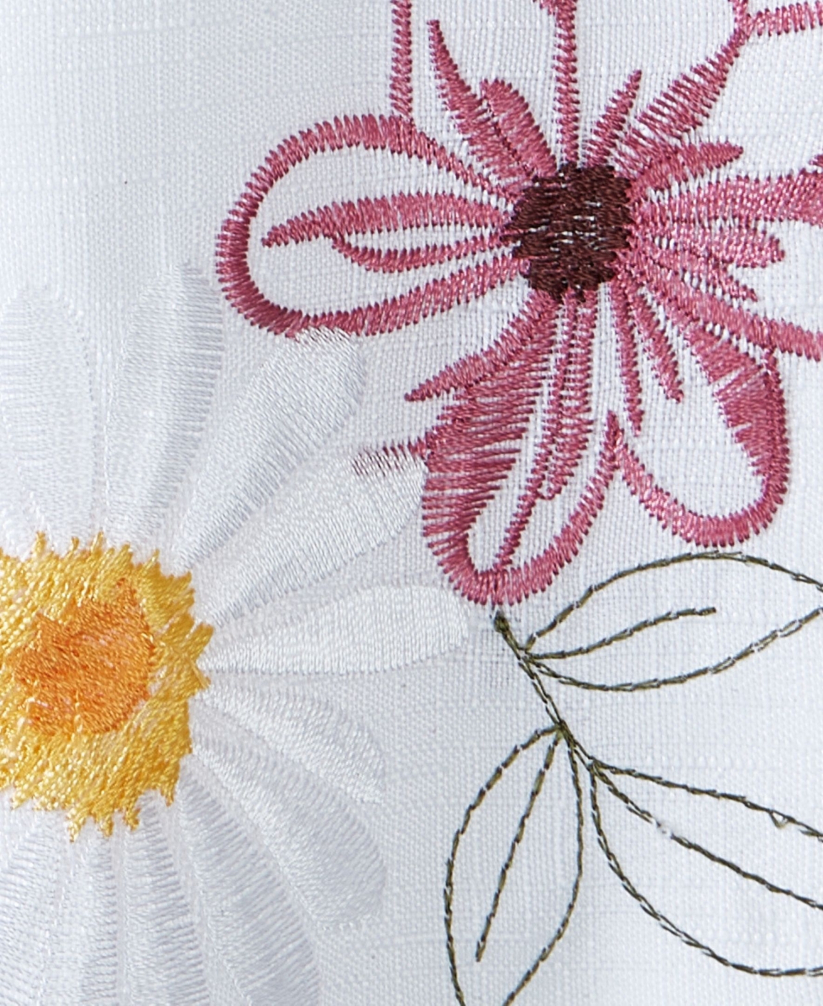 Elrene Sunflower And Daisies Napkins, Set Of 4 In Multi
