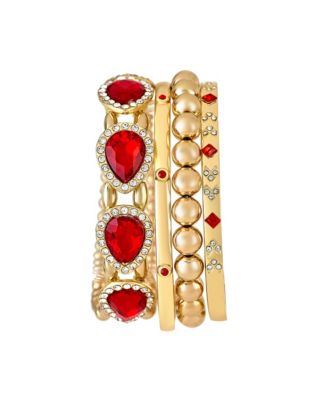 Women's Shiny Gold Tone Metal Alloy Analog Watch, 35mm