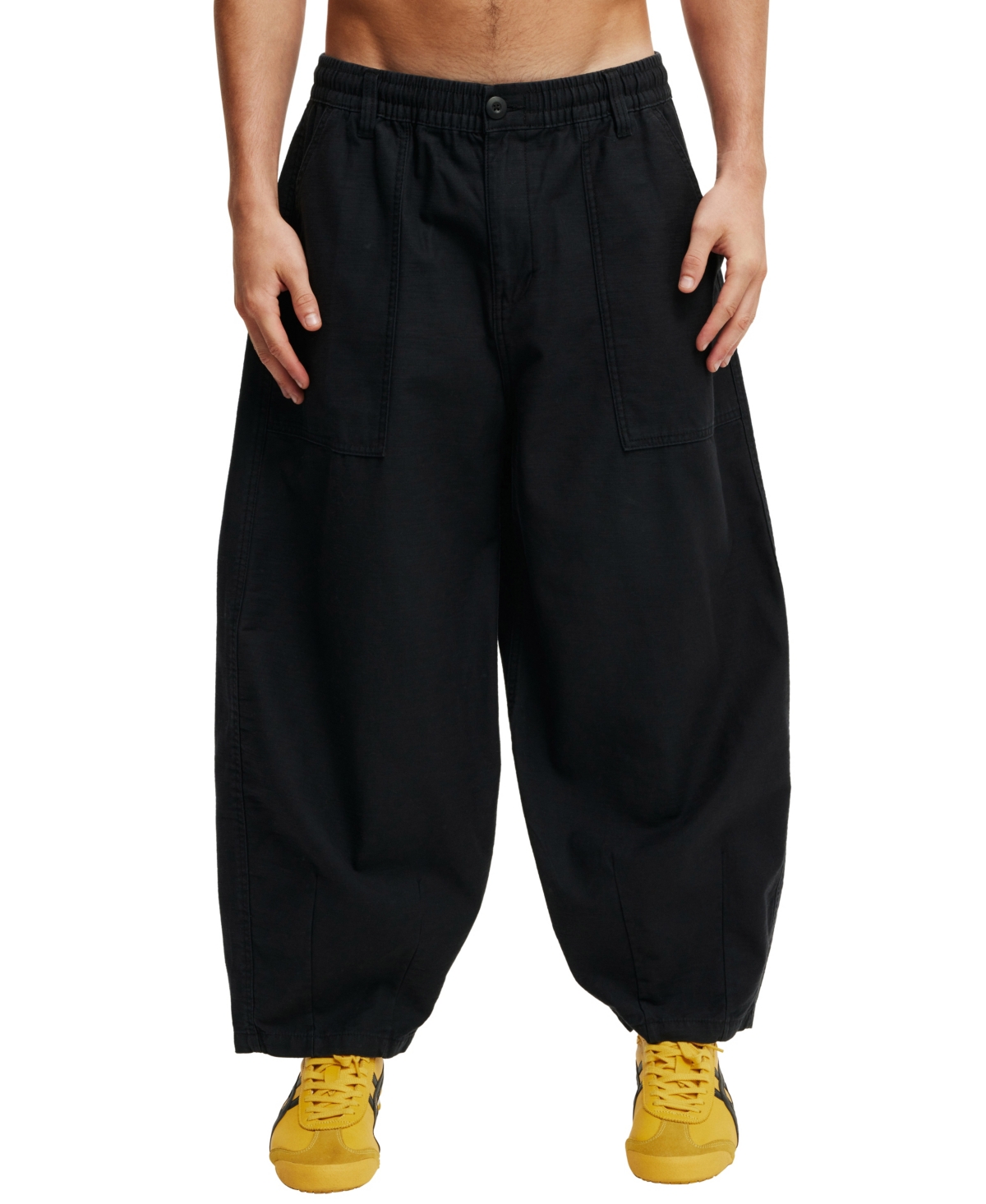 Shop Cotton On Men's Super Baggy Pants In Black