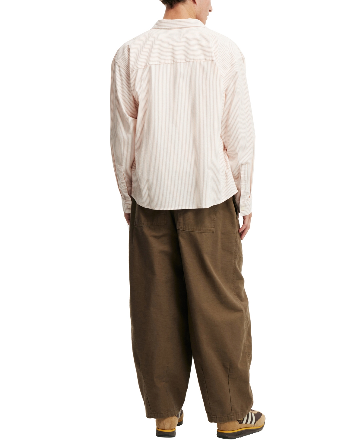 Shop Cotton On Men's Super Baggy Pants In Chocolate