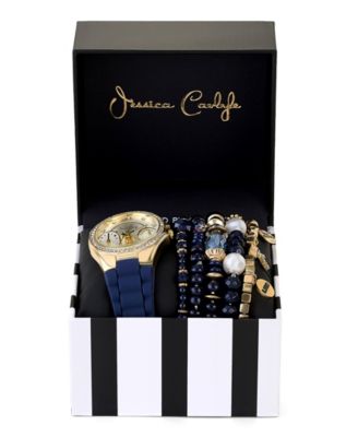 Women's Matte Navy Silicone Strap Analog Watch, 35mm