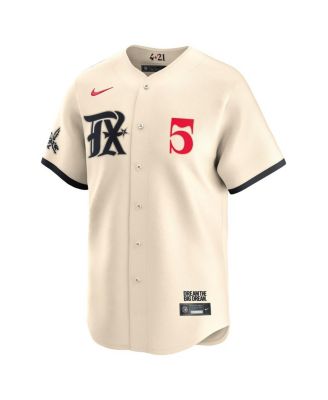Nike Men's Corey Seager Cream Texas Rangers City Connect Limited