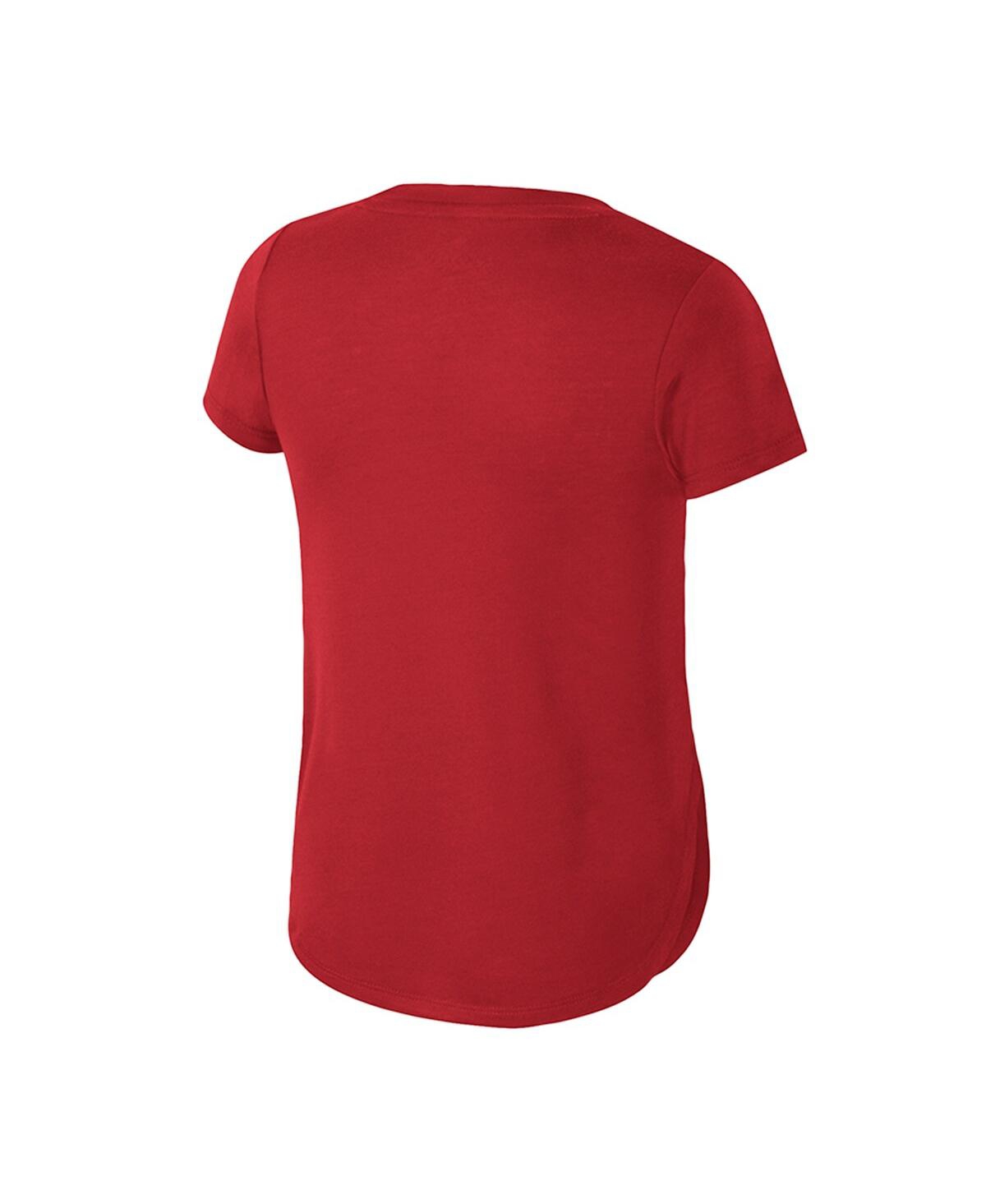 Colosseum Big Boys And Girls Crimson Alabama Crimson Tide Rogan T-shirt In Crimson