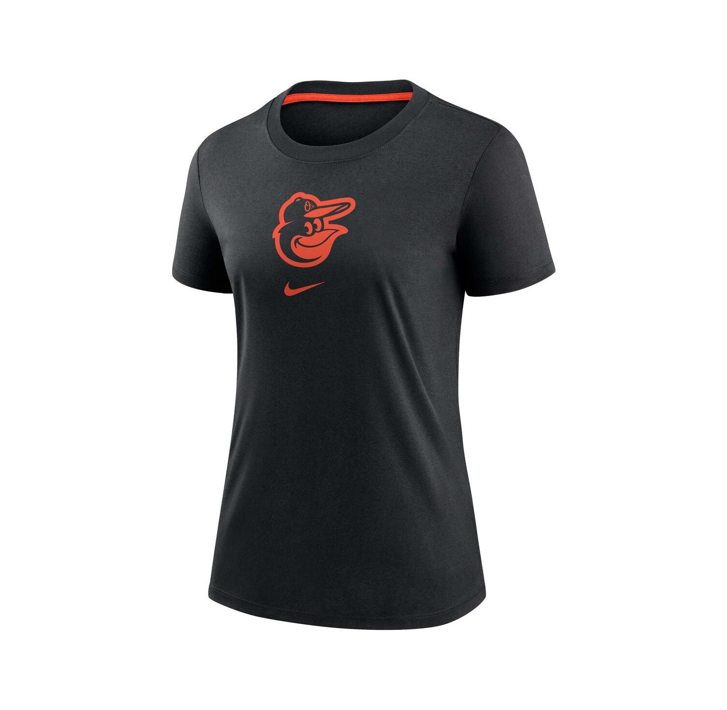 Women's Black Baltimore Orioles Authentic Collection Early Work Tri-Blend T-Shirt