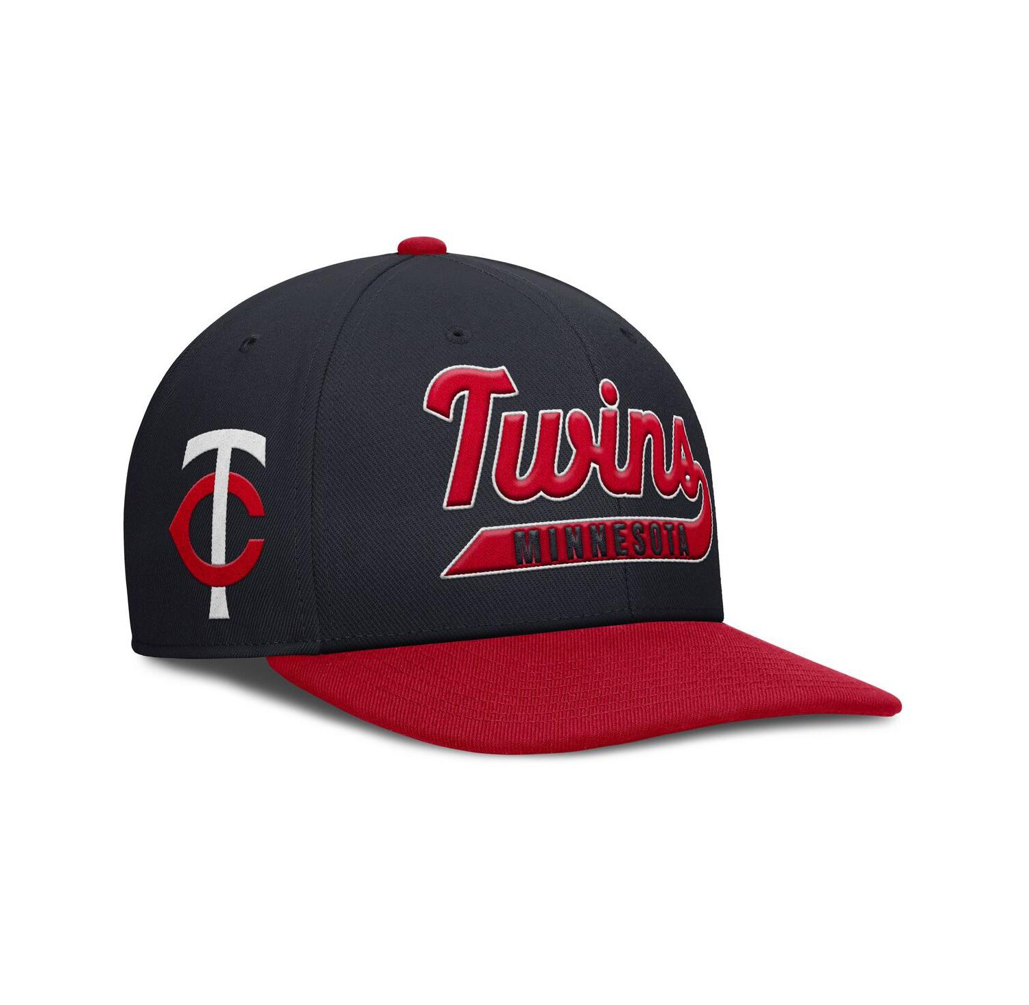 Men's Navy/Red Minnesota Twins Pro Performance Snapback Hat