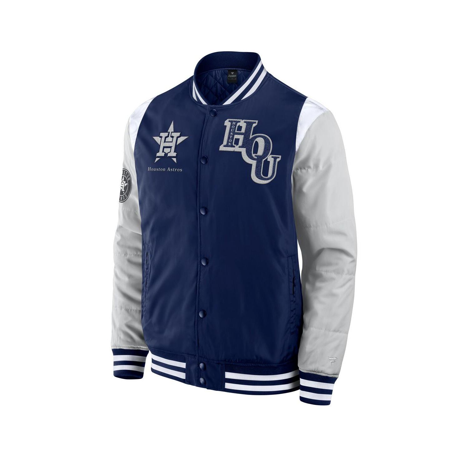 Men's Navy Houston Astros Elements Elite Full-Snap Jacket