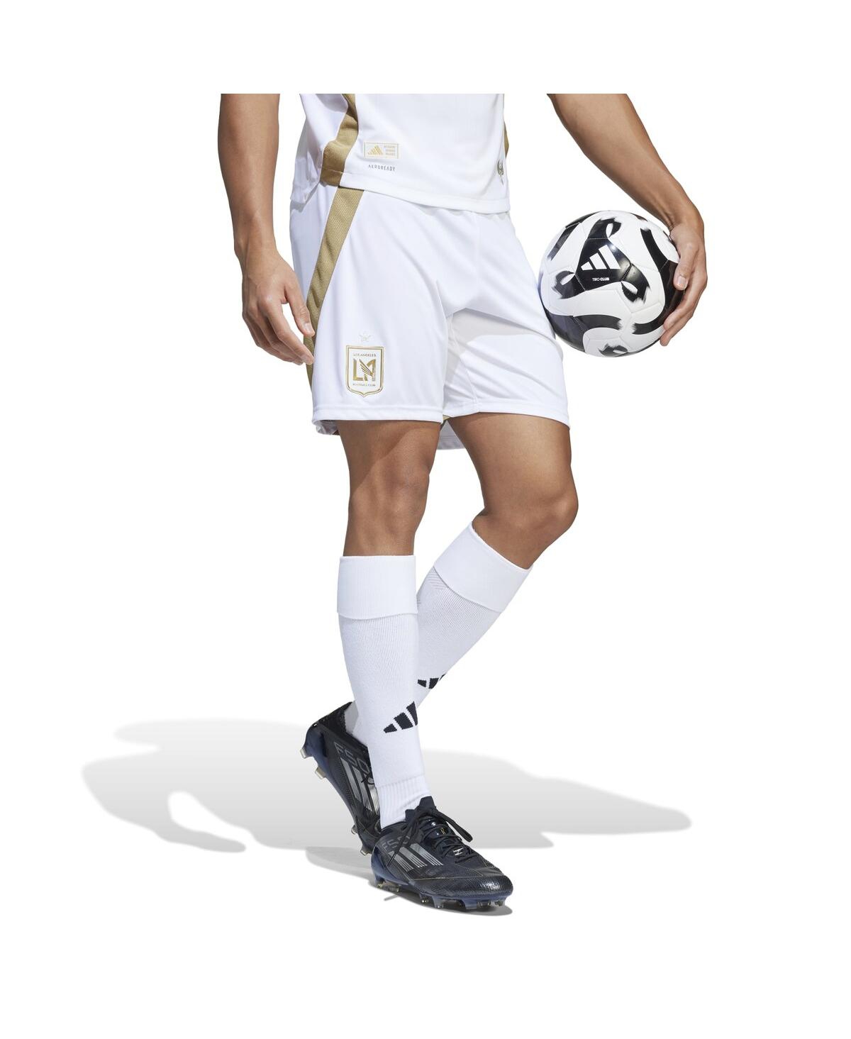 Adidas Originals Men's White Lafc Away 2025 Secondary Authentic Shorts In White