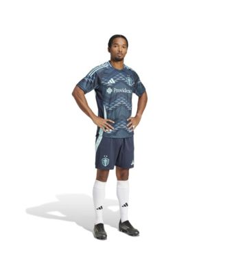 Men's Blue Seattle Sounders FC Away 2025 The Salish Sea Kit Authentic Shorts