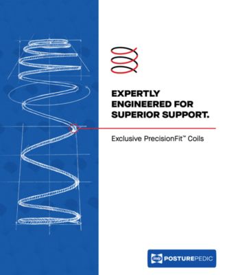 Posturepedic Seafield 13" Soft Tight Top Mattress Set - Split Queen