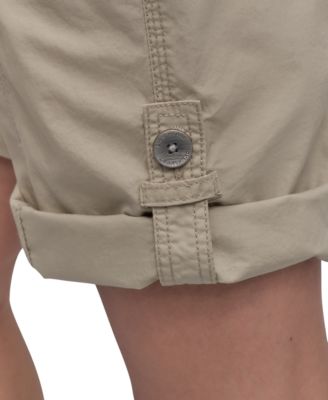 Women's Smocked-Waist Convertible Shorts