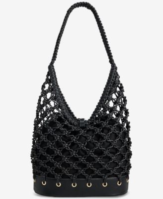 I.N.C. International Concepts - Kahtt Macrame Hobo Bag
