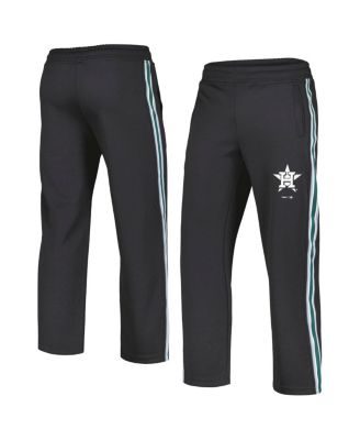 PLEASURES - Men's Black Houston Astros Ballpark Track Pants