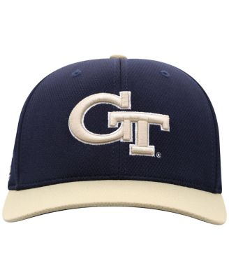 Top of the World - Men's  True Navy Georgia Tech Yellow Jackets Reflex Two-Tone Flex Hat