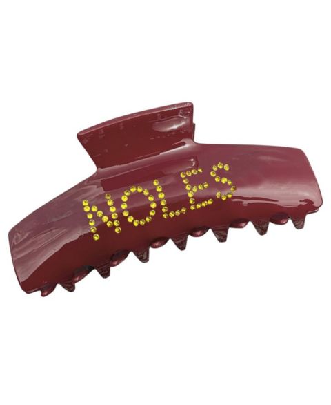 Женская заколка Emerson Street Clothing Co. Emerson Street Garnet Florida State Seminoles Rhinestone Claw Hair Clip