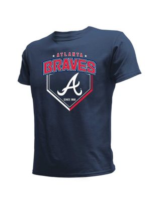 Big Boys and Girls Atlanta Braves T-Shirt 3-Pack