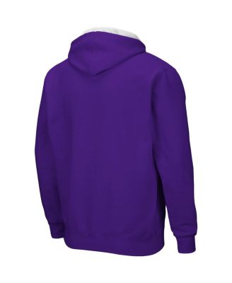 Men's Purple Kansas State Wildcats Big Tall Full-Zip Hoodie