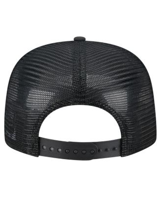 Men's Black New York Yankees Gummy Golfer Trucker Adjustable Hat