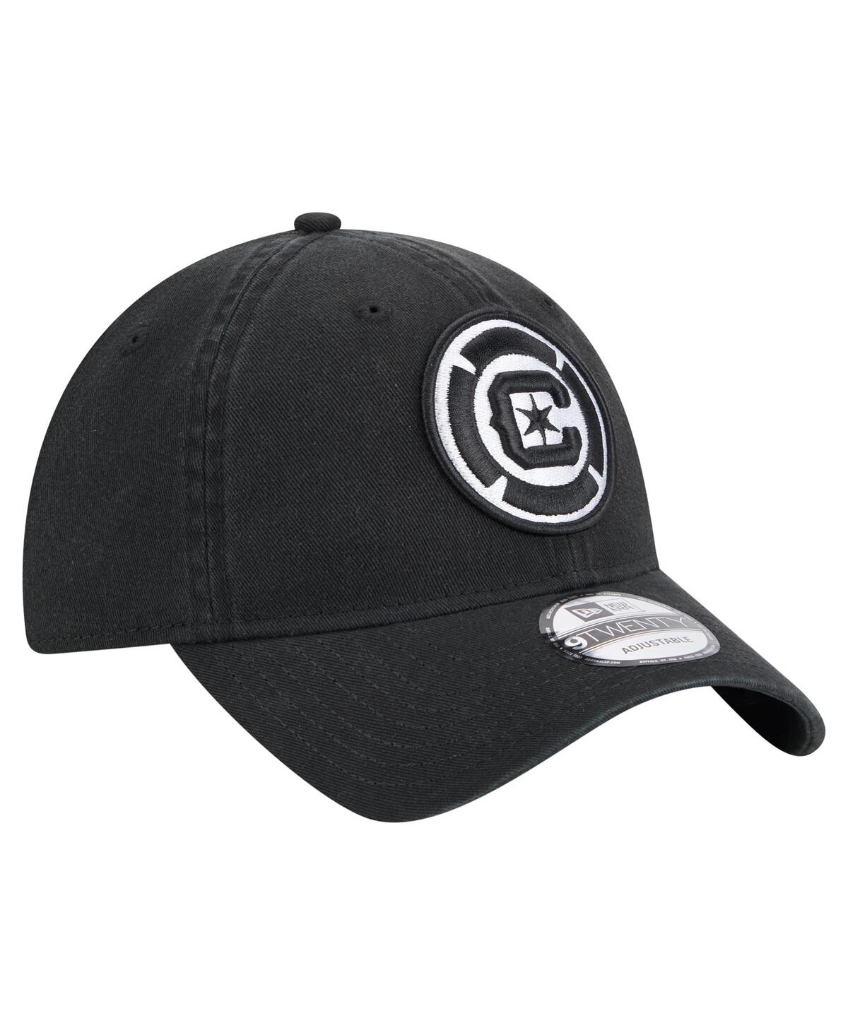 NEW ERA MEN'S BLACK CHICAGO FIRE 2025 KICKOFF 9TWENTY ADJUSTABLE HAT 