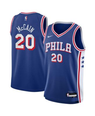 Nike - Big Boys and Girls Jared McCain Royal Philadelphia 76ers Swingman Jersey