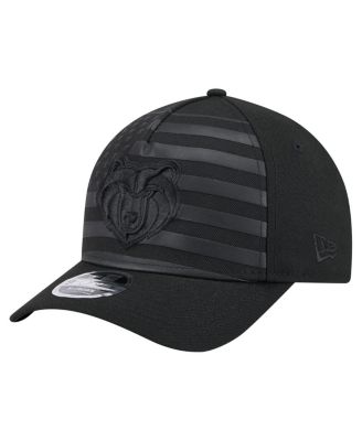 New Era - Men's Black Memphis Grizzlies Game Day Flag A-Frame 9FORTY Adjustable Hat