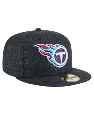 Men's Black Tennessee Titans Geo 59FIFTY Fitted Hat