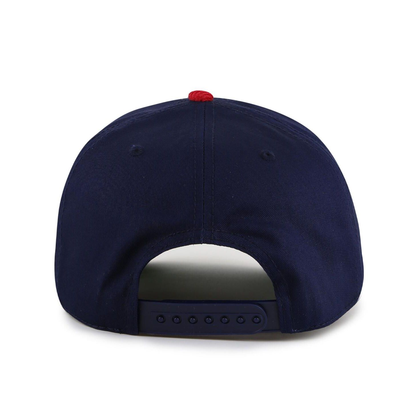 Мужская кепка American Needle Navy/Red Washington Capitals Burnett Adjustable Hat — фото 2