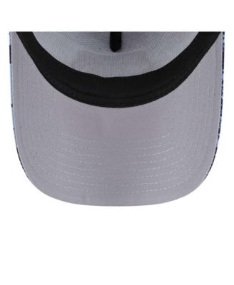 Men's Navy/Light Blue Memphis Grizzlies Tip Off A-Frame Trucker 9FORTY Adjustable Hat