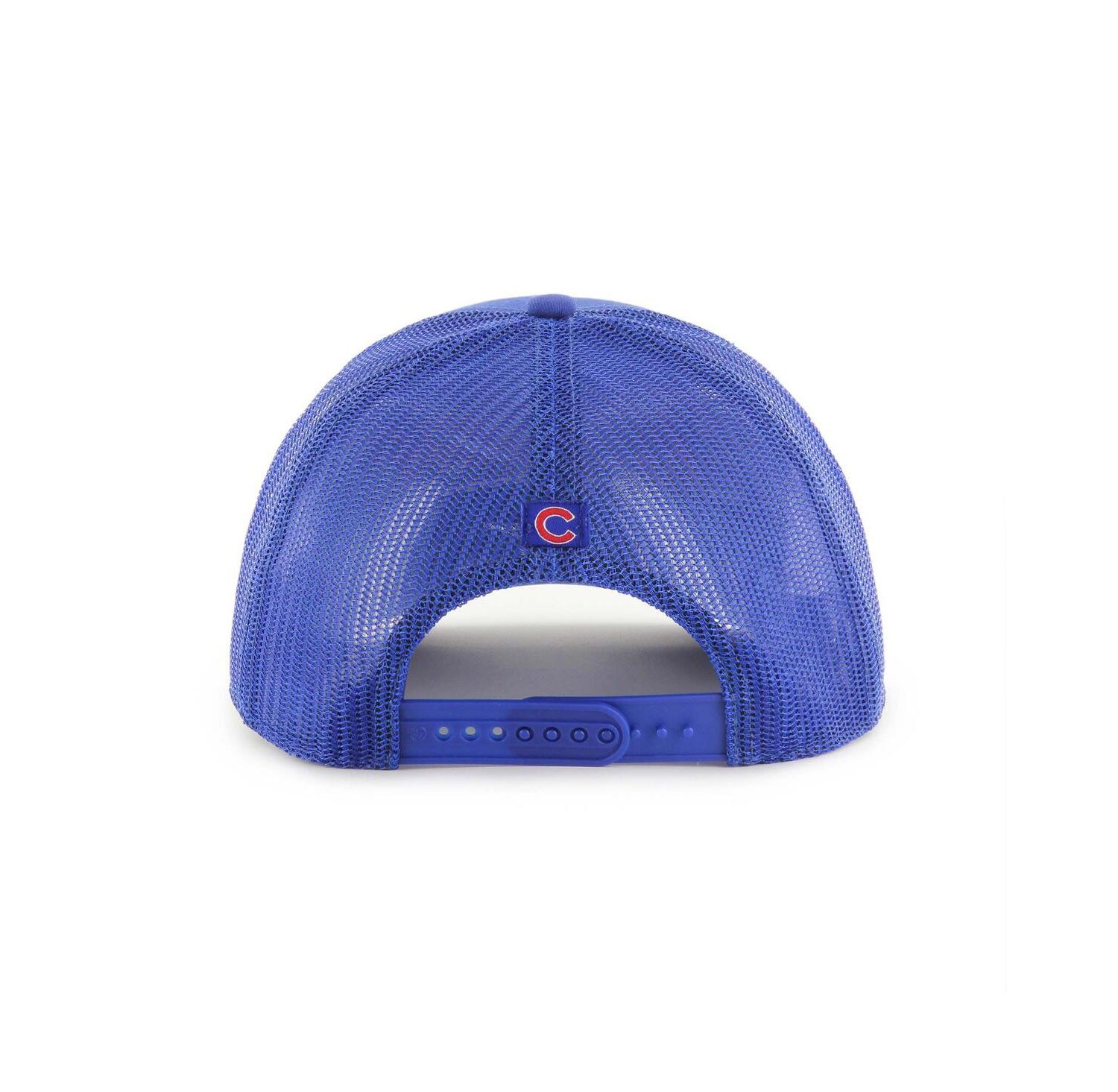 Men's Royal Chicago Cubs Garner Trucker Adjustable Hat