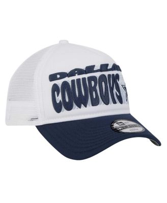 Toddler White Dallas Cowboys Team Printed A Frame 9FORTY Adjustable Hat