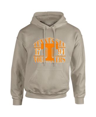 Men's Tan Tennessee Volunteers Upper Arch Letters Pullover Hoodie