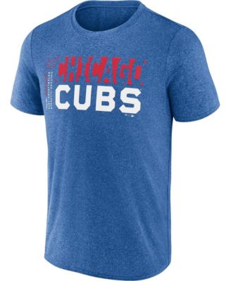 Men's Heather Royal Chicago Cubs Fundamentals Shoot For The Sky T-Shirt