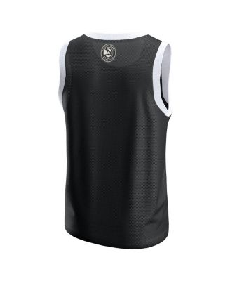 Men's Black Atlanta Hawks Mesh Tank Top