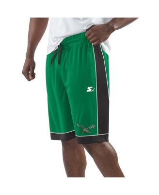 Starter - Men's Green Philadelphia Eagles Vintage Logo Fan Favorite Shorts