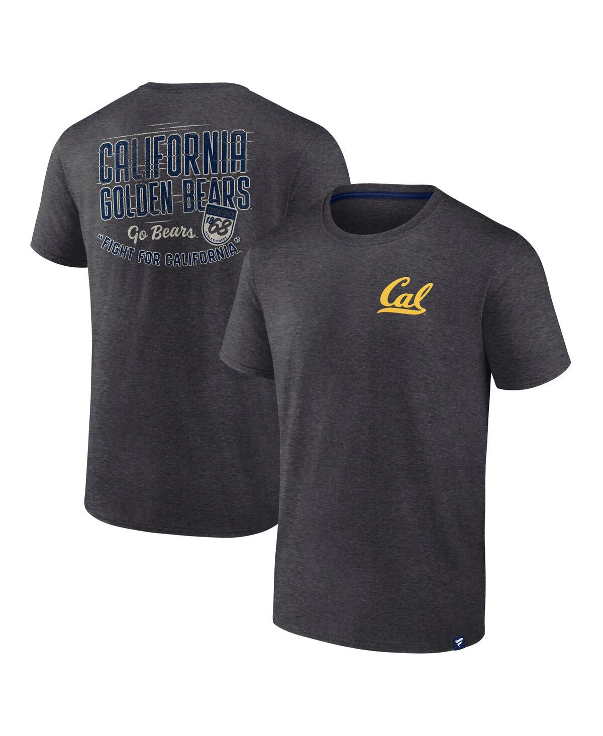 Fanatics Men's  Heather Charcoal Colorado Buffaloes Campus T-shirt In Heather Charcoal