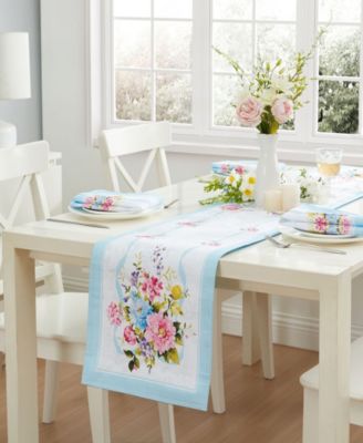 Elrene - Rose Cottage Engineered Tablecloth