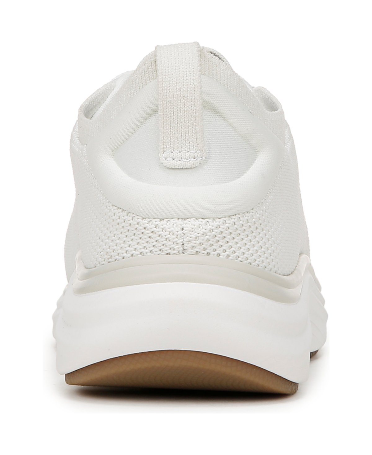 Shop Dr. Scholl's Women's Feel Support Washable Lace Up Sneakers In White Fabric