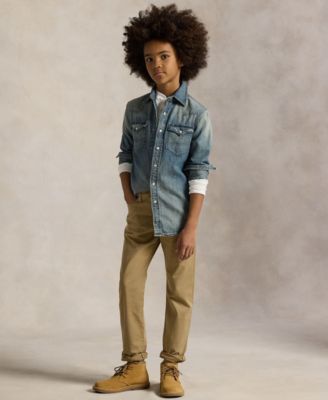Boys 8-20 Sullivan Slim Stretch Sateen Pant