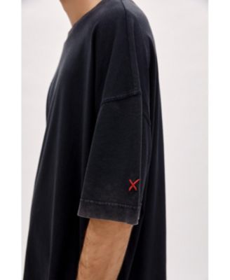 Men's Acid Washed Track Tee