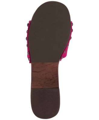 Women's Cambrie Wooden Platform Slide Sandals