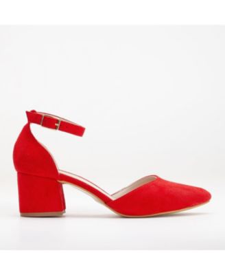 Marcelle Low Block Heel Pumps