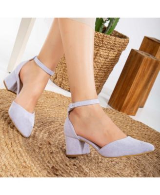 Marcelle Low Block Heel Pumps