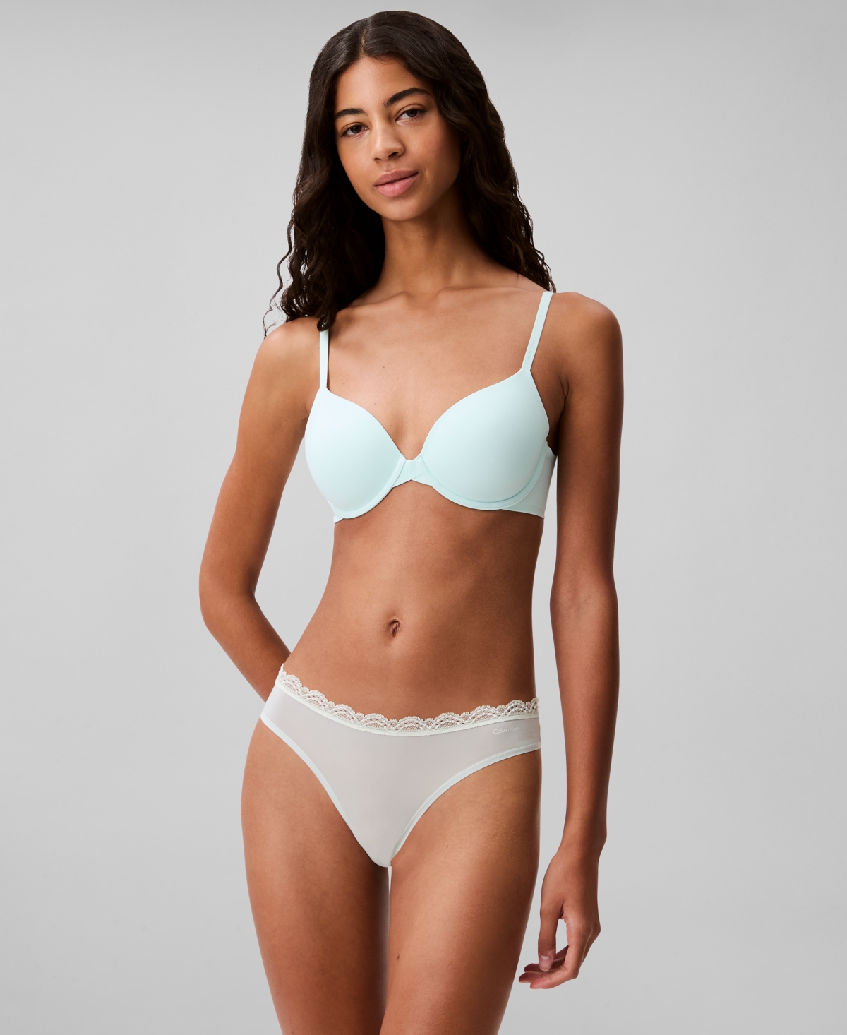 CALVIN KLEIN WOMEN'S CALVIN KLEIN PERFECTLY FIT LIGHTLY LINED FULL COVERAGE T-SHIRT BRA F3837 