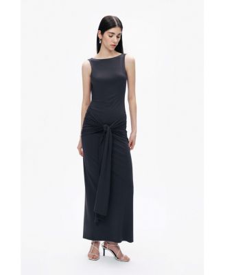 Women's Backless Maxi Dress