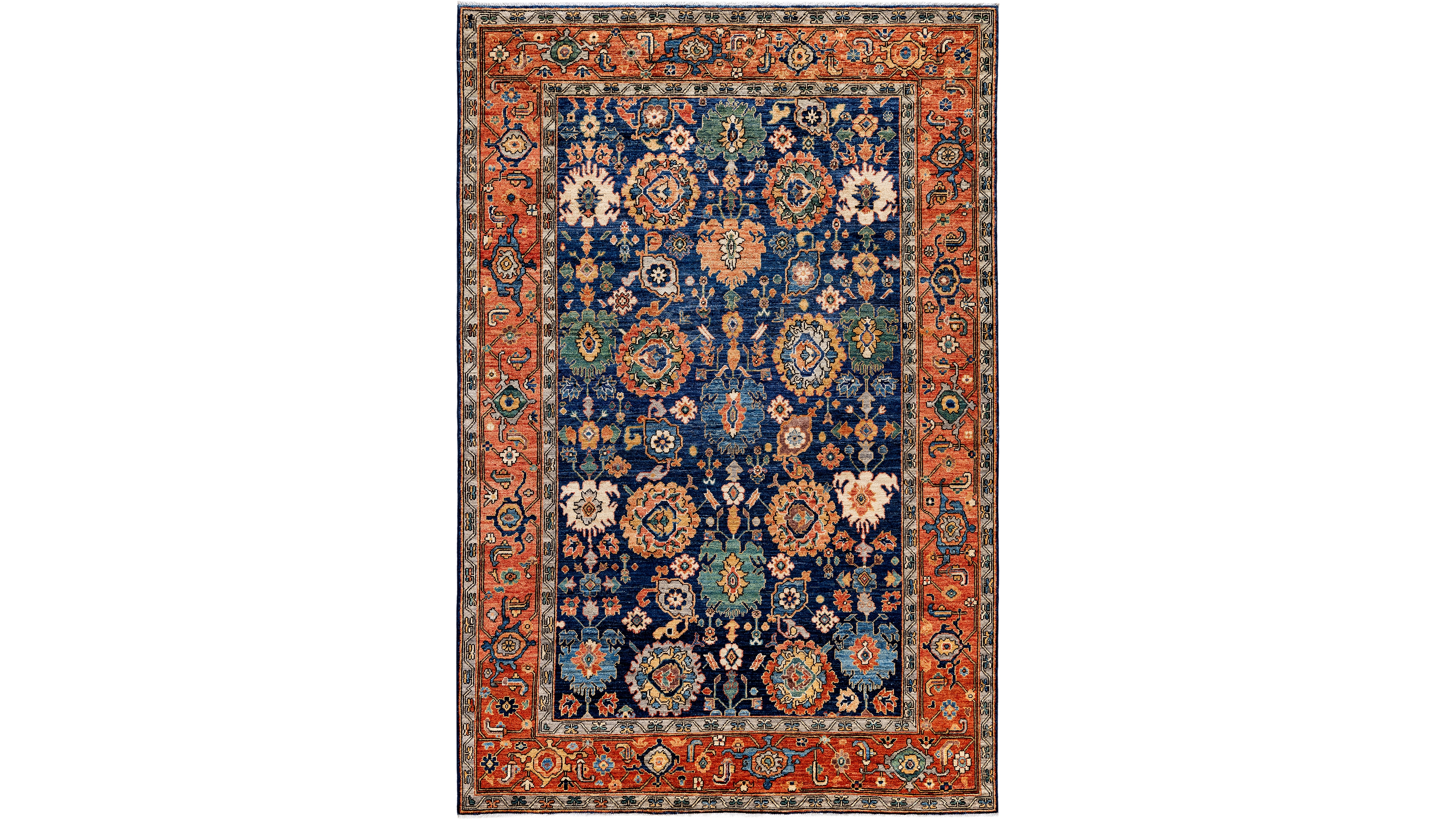 Adorn Hand Woven Rugs Serapi M1945 6'3''x9'2'' Area Rug