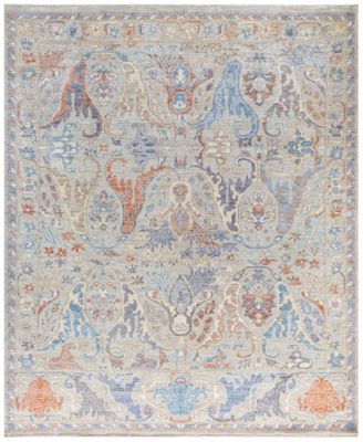 ADORN HAND WOVEN RUGS - Colorful Oushak M1945 8'1''x10' Area Rug