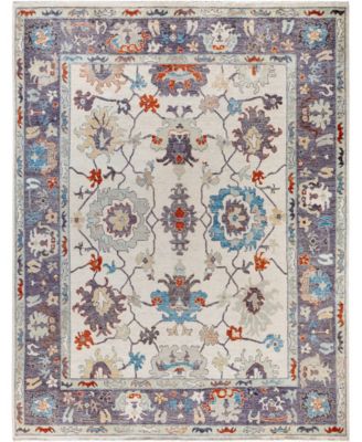 Colorful Oushak M1945 9'2''x11'10'' Area Rug