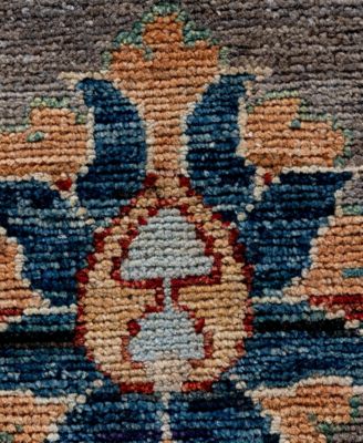 Colorful Oushak M1945 8'1''x9'9'' Area Rug