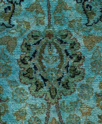 Fine Vibrance M1604 2'7''x11' Runner Area Rug