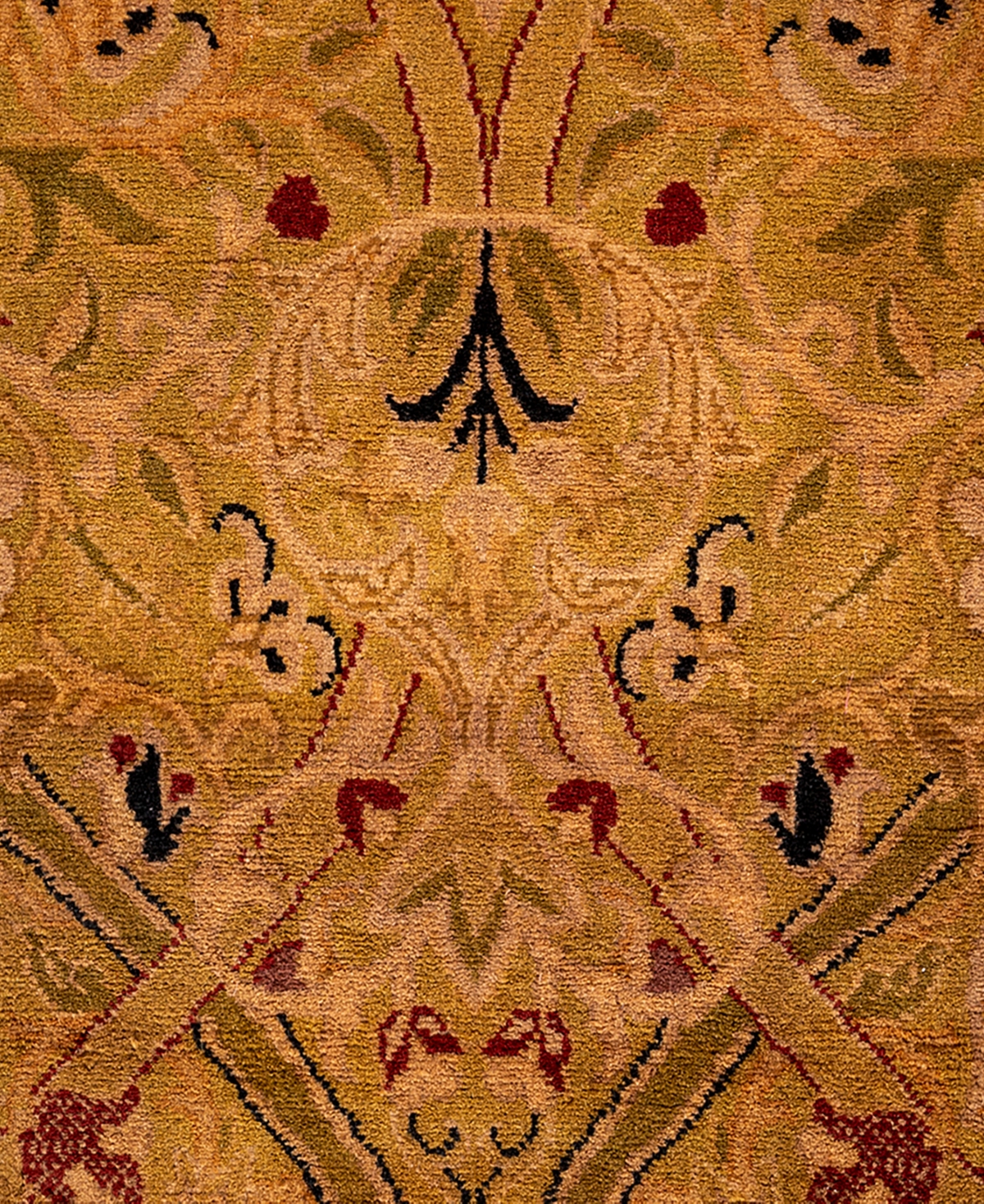 Adorn Hand Woven Rugs Fine Vibrance M1574 3'1''x12'10'' Runner Area Rug