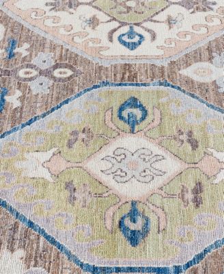 Colorful Oushak M1945 9'1''x11'10'' Area Rug